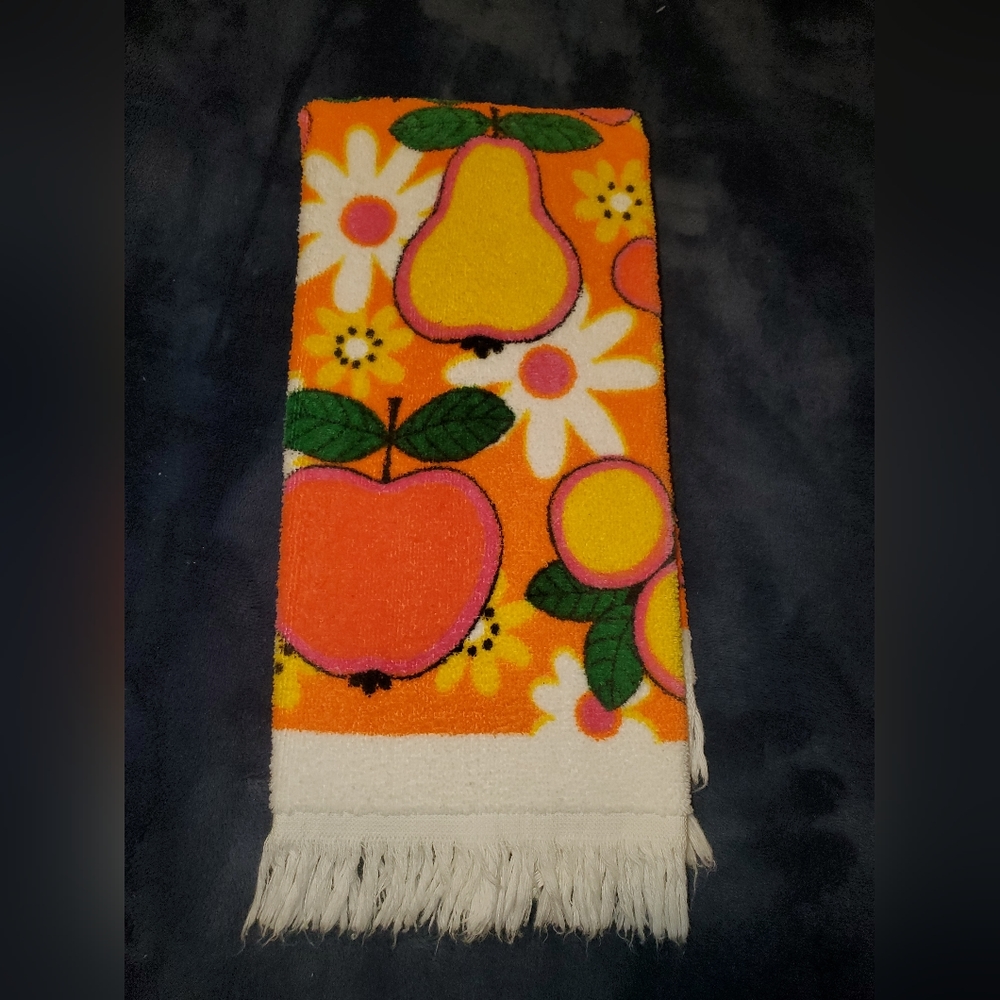 70's dishtowel Screen Prints by Sayco